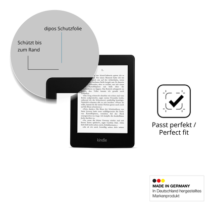 Schutz gegen Kratzer auf dem Kindle Paperwhite 6 Zoll 2012 Glas durch Schlüssel oder Ähnliches