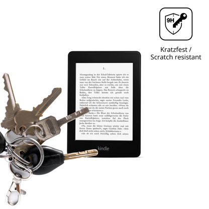 dipos Displayschutz für Kindle Paperwhite 6 Zoll 2012, transparente Oberfläche, perfekte Passform auch für die Rundungen