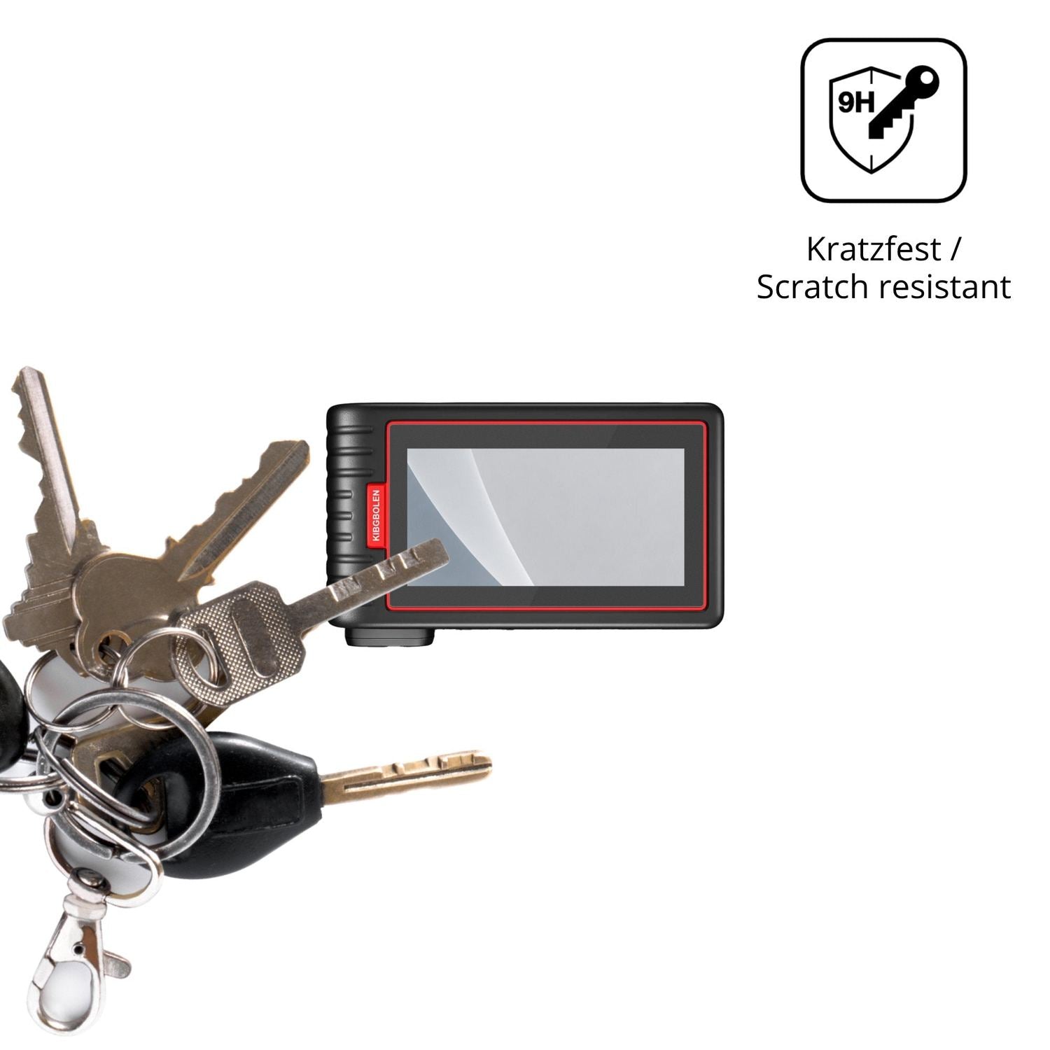 dipos Displayschutz für KINGBOLEN S6, mattierte Oberfläche, robuste Festigkeit und perfekte Passform