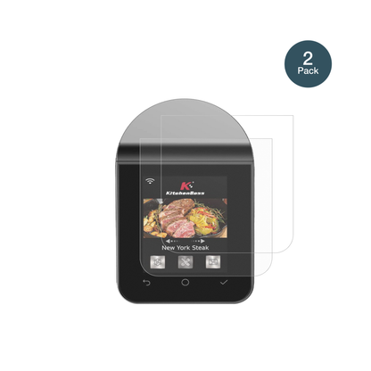 KitchenBossG330 mit aufgebrachter dipos Panzerfolie, die lästige Fingerabdrücke minimiert