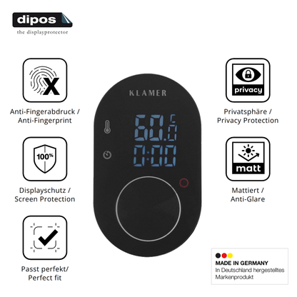 Privatsphäre-Schutz durch Sichtschutz-Folie passend zugeschnitten für Klamer Sous Vide Stick