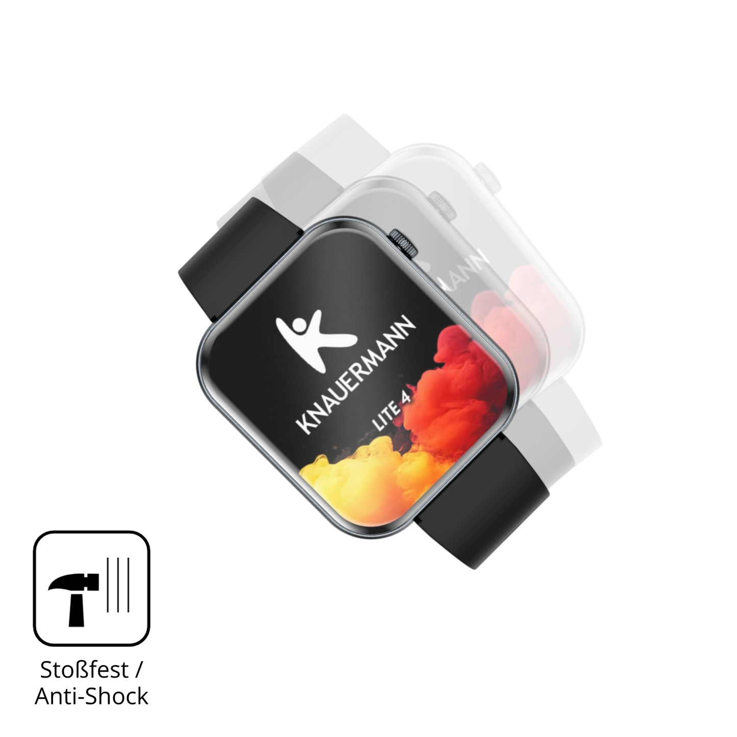 2x Full Cover Schutzfolie matt für Knauermann Lite 4 2026 (eckig)