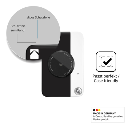 Schutzglasfolie mit optimaler Passform, zur Verwendung mit Hüllen geeignet