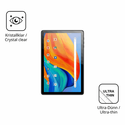 2x Schutzfolie klar für Kodak Tab K10 Display-Schutzfolie