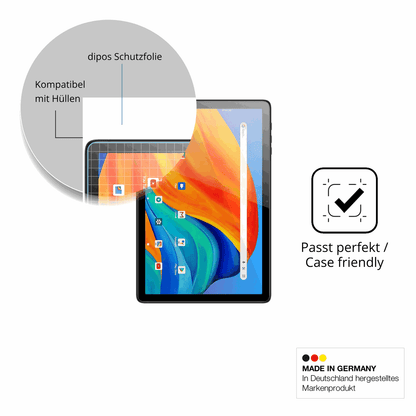 2x Schutzfolie klar für Kodak Tab K10 Display-Schutzfolie