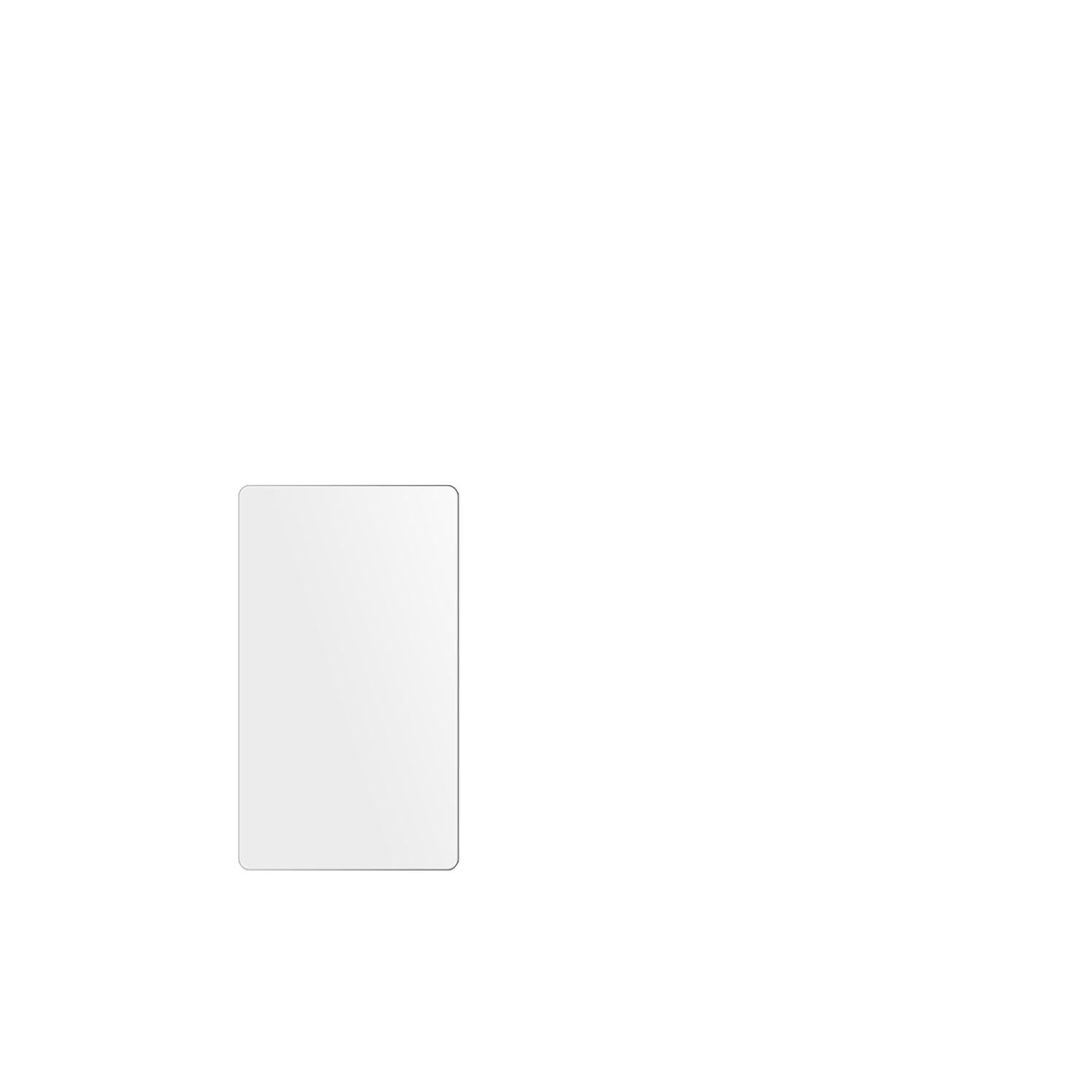 dipos Displayschutz für Kodamo EssenceFM MKII, mattierte Oberfläche, geringe Dicke und perfekte Passform