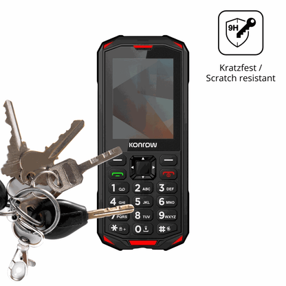 dipos Displayschutz für Konrow Stone Next, mattierte Oberfläche, robuste Festigkeit und perfekte Passform