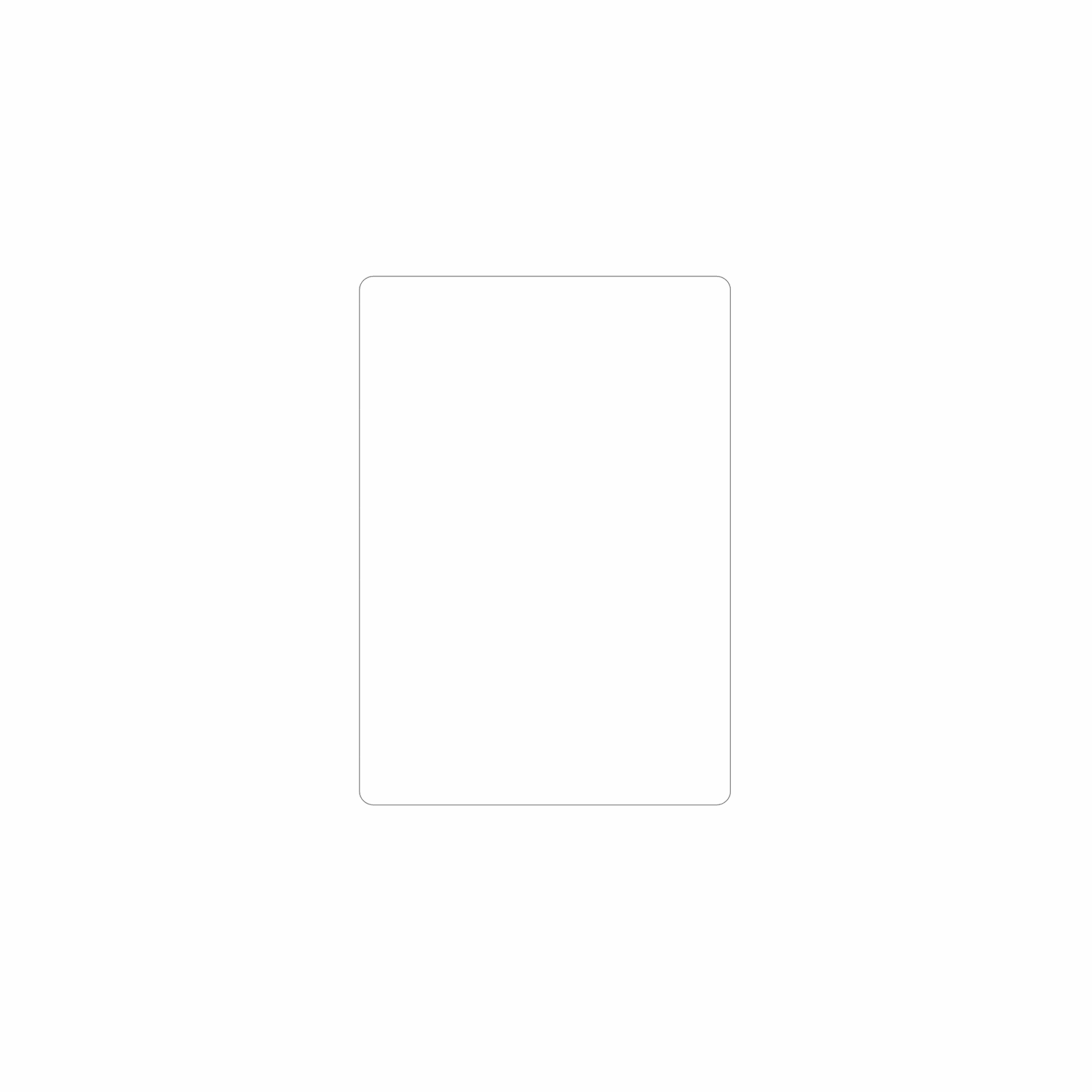 dipos Displayschutz für Konrow K-Tab 1005, mattierte Oberfläche, geringe Dicke und perfekte Passform