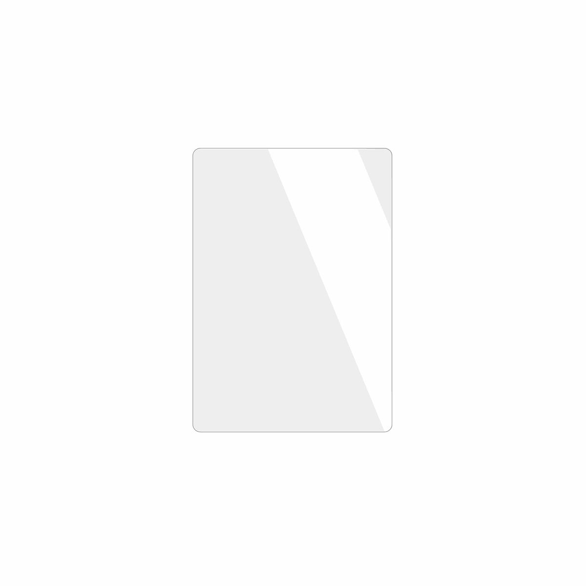 dipos Displayschutz für Konrow K-Tab 1004, transparente Oberfläche, geringe Dicke und perfekte Passform