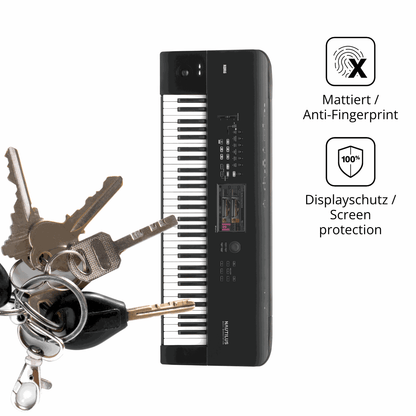 dipos Displayschutz für Korg Nautilus 61, mattierte Oberfläche, Blickschutzfilter und perfekter Passform