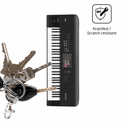 dipos Displayschutz für Korg Nautilus 61, mattierte Oberfläche, robuste Festigkeit und perfekte Passform