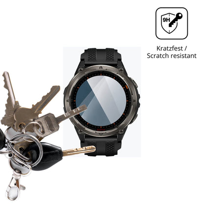 dipos Displayschutz für KOSPET ORB 2, transparente Oberfläche, perfekte Passform auch für die Rundungen