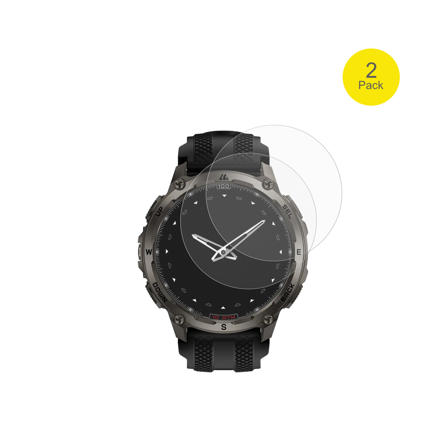 2x Full Cover Schutzfolie matt für Kospet Tank T4