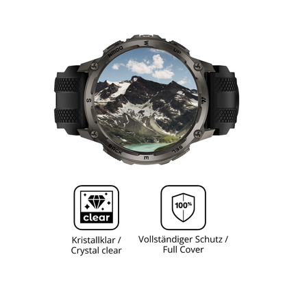 2x 3D Full Cover Schutzfolie für Kospet Tank T4