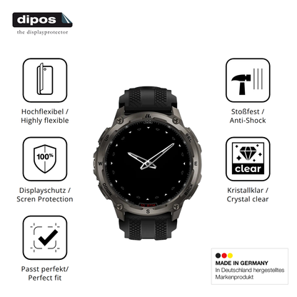 2x 3D Full Cover Schutzfolie für Kospet Tank T4