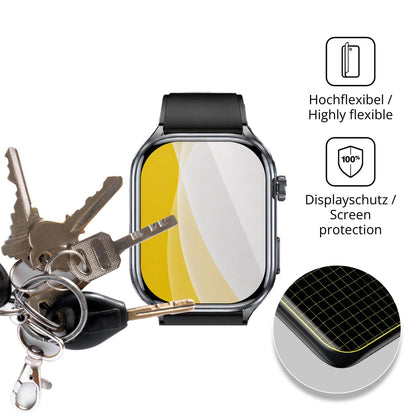 dipos Displayschutz für KPEP ET572, transparente Oberfläche, geringe Dicke und perfekte Passform