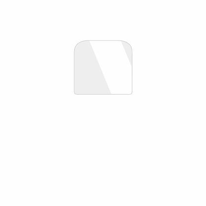 dipos Displayschutz für Kruger Matz Simple 923, transparente Oberfläche, geringe Dicke und perfekte Passform