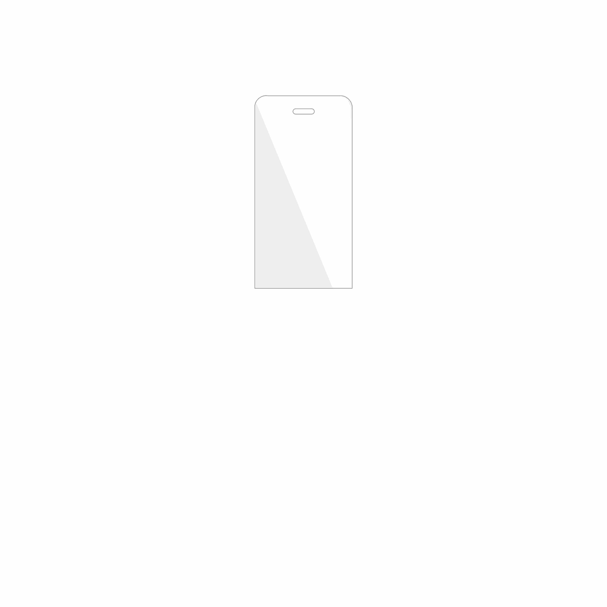dipos Displayschutz für Kyocera Digno Keitai 4, transparente Oberfläche, geringe Dicke und perfekte Passform