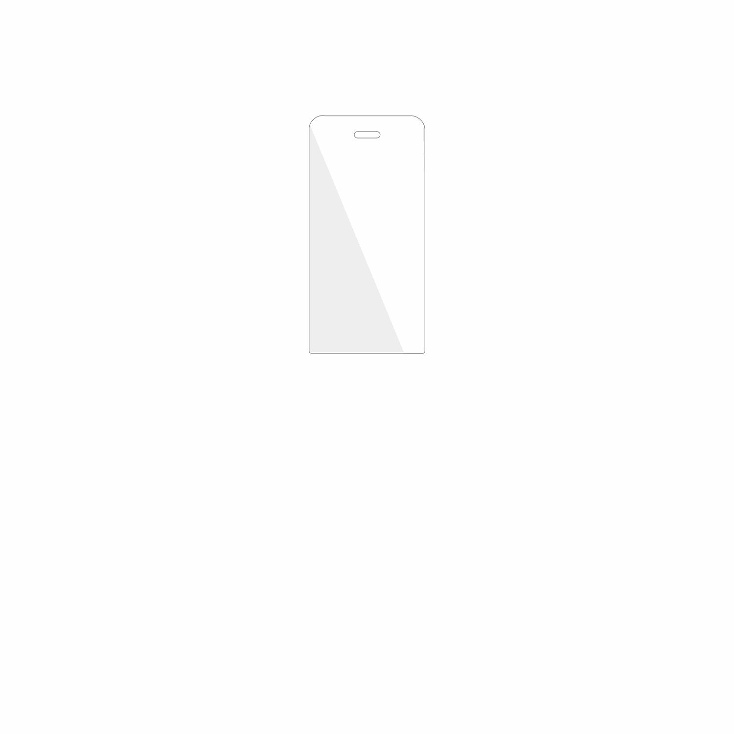 dipos Displayschutz für Kyocera Digno Keitai Cameraless, transparente Oberfläche, geringe Dicke und perfekte Passform