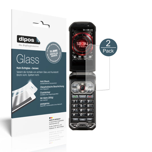 Perfekte Passform und ultimative Qualität: Unser 9H Panzerglas bietet Schutz für Kyocera-Torque X01