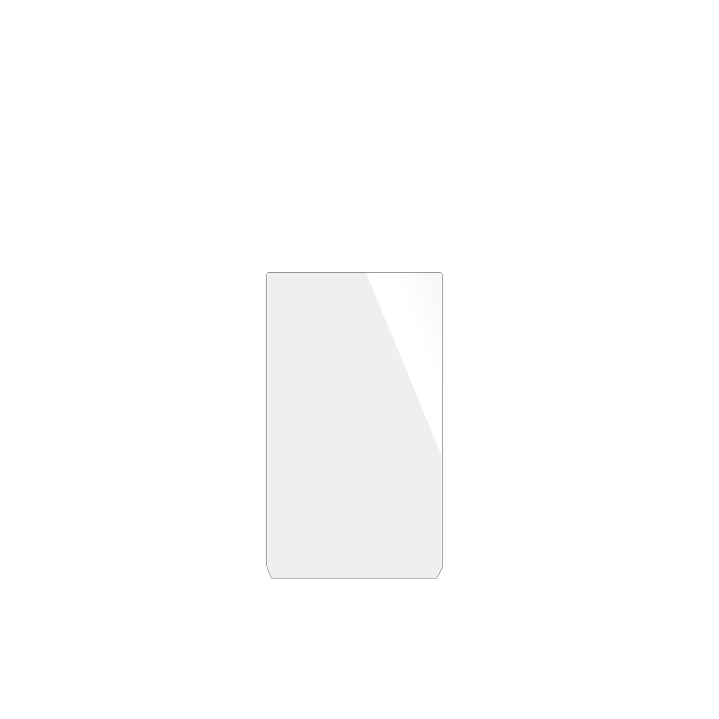 dipos Displayschutz für Labpano PanoX V3 360, transparente Oberfläche, geringe Dicke und perfekte Passform