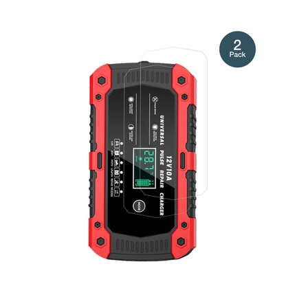 LacitenyAuto Lade 10A mit aufgebrachter dipos Flex Schutzfolie, glasklare Darstellung ohne Einschränkungen