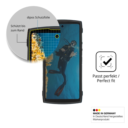 Schutz gegen Kratzer auf dem LAGENIO Panther2 Pro Glas durch Schlüssel oder Ähnliches
