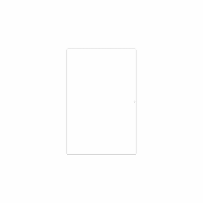 dipos Displayschutz für Laptok LA10BK, mattierte Oberfläche, geringe Dicke und perfekte Passform
