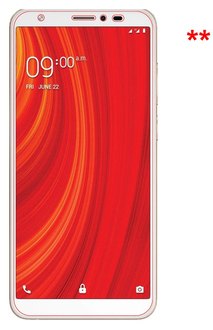 Dünne und klare Folie passend zugeschnitten für Lava Z61