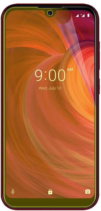 dipos Displayschutz für Lava Z71, transparente Oberfläche, geringe Dicke und perfekte Passform