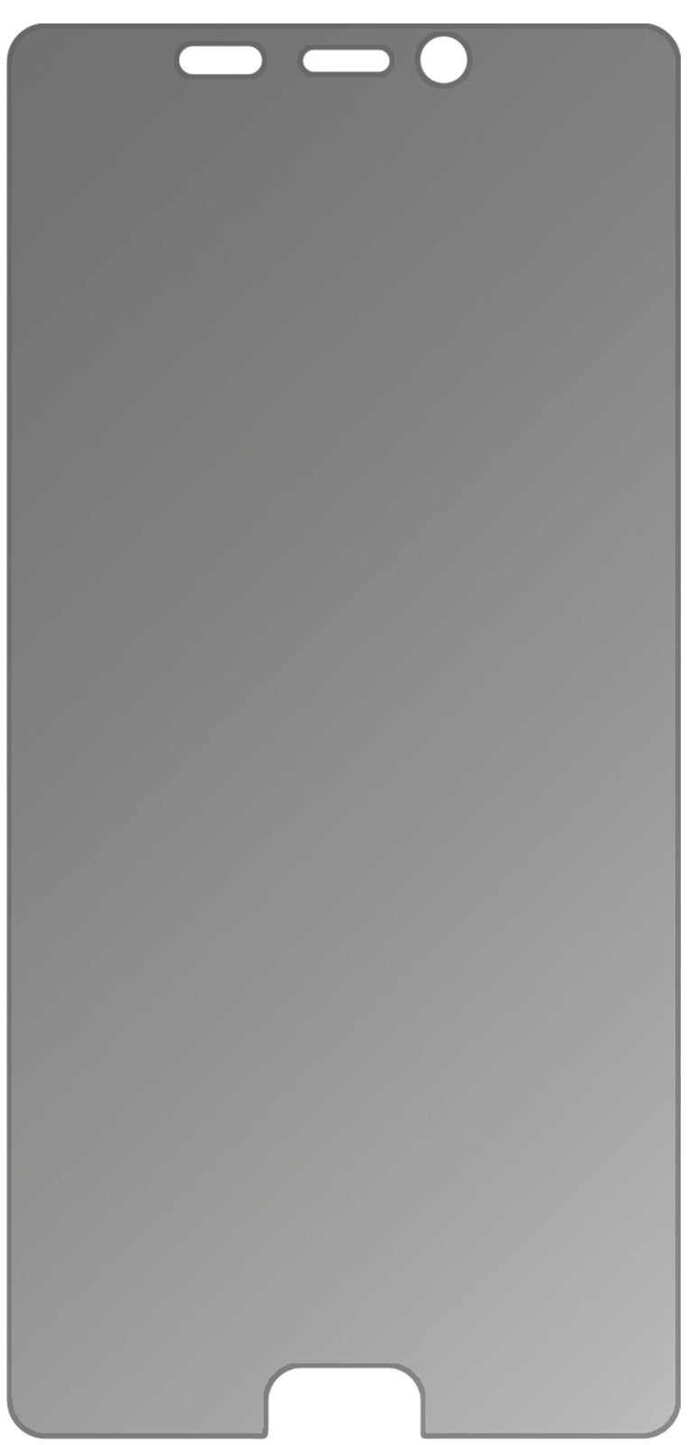 dipos Displayschutz für Leagoo T5, mattierte Oberfläche, Blickschutzfilter und perfekter Passform