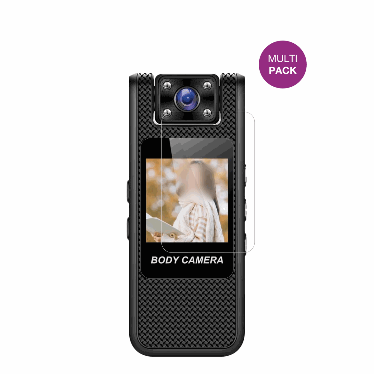 4x Schutzfolie klar für Lecreatekit 4K Action-Cam Display-Schutzfolie