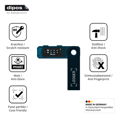 Displayschutz hergestellt in Deutschland, höchste Qualität made in Germany