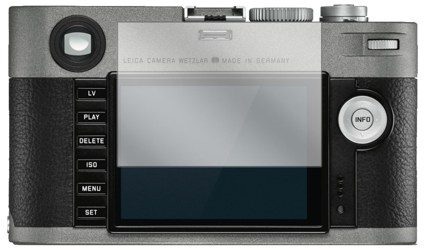 6x Schutzfolie klar für Leica M-E (Typ) 240 Display-Schutzfolie
