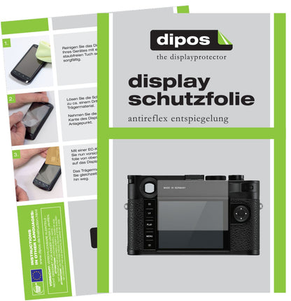 2x Schutzfolie matt für Leica M10-P Display-Schutzfolie