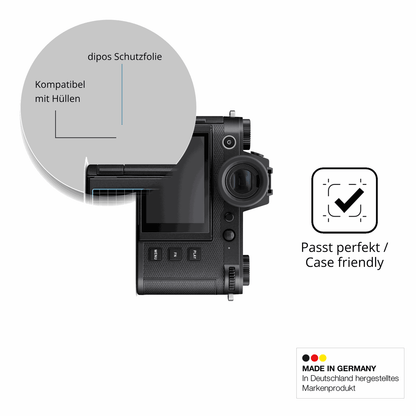 4x Schutzfolie klar für Leica SL3 Display-Schutzfolie