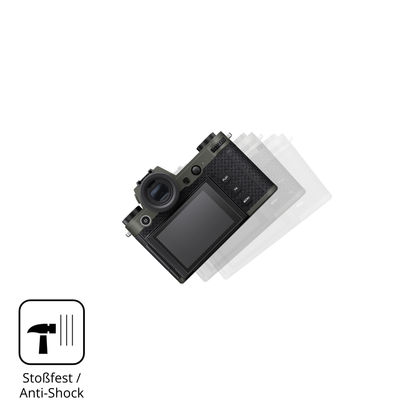 Schutz gegen Kratzer auf dem Leica SL3 Reporter Glas durch Schlüssel, Stöße gegen die Tischkante oder Stürze