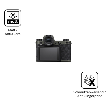 9H Hartbeschichtete, flexible Folie passend zugeschnitten für Leica SL3 Reporter