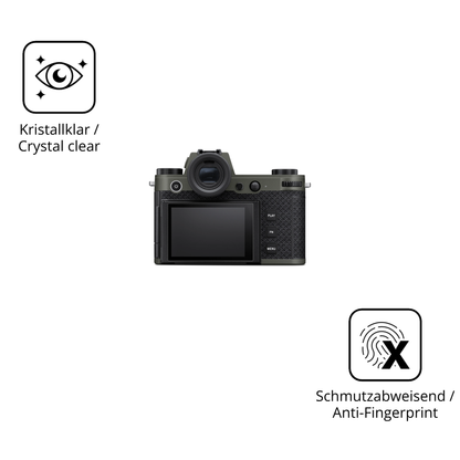 Flexible TPU-Folie passend zugeschnitten für Leica SL3 Reporter, vollständige Abdeckung