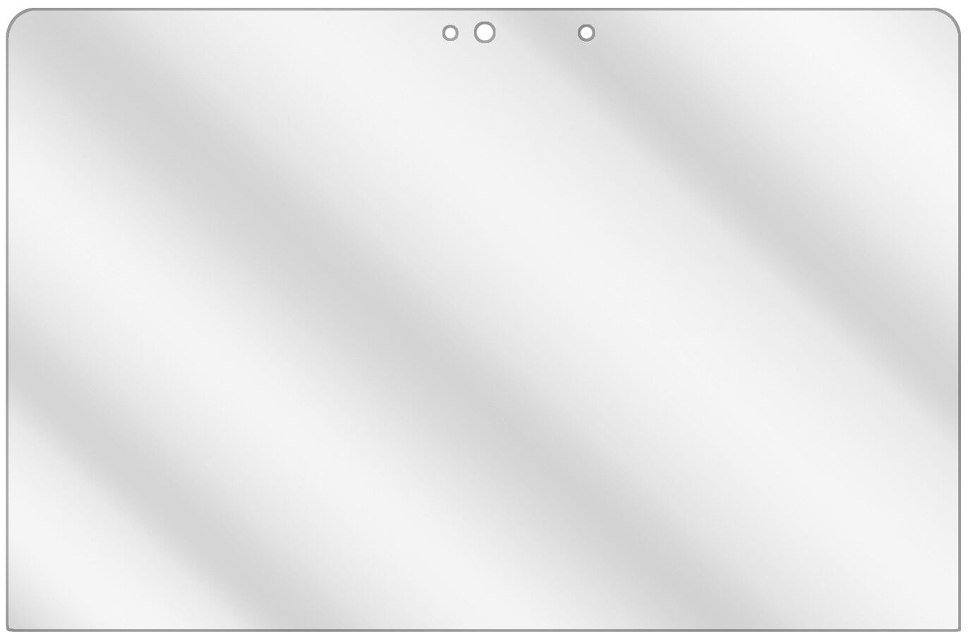 dipos Displayschutz für Lenovo 300e Chromebook, transparente Oberfläche, geringe Dicke und perfekte Passform