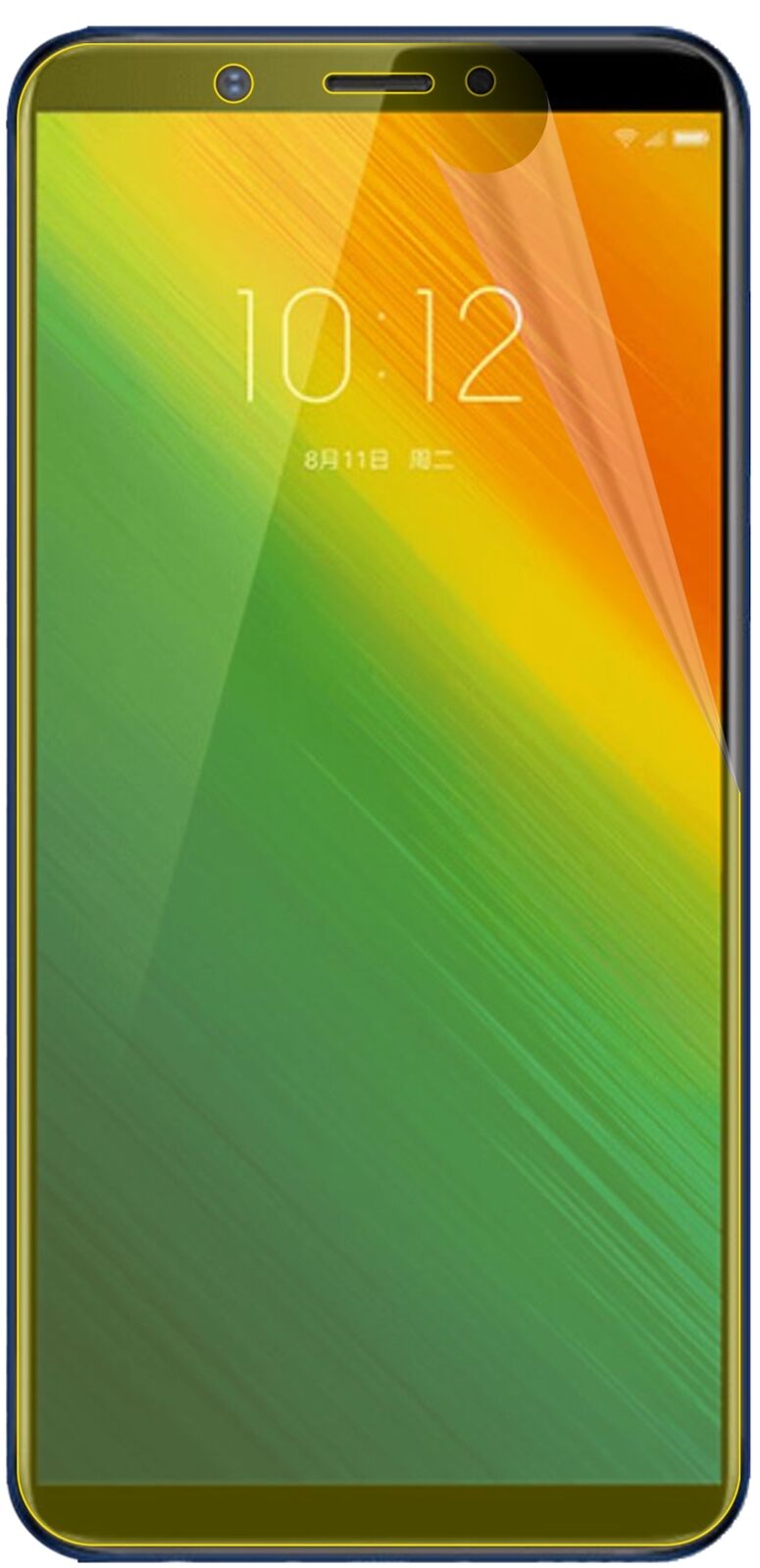 dipos Displayschutz für Lenovo K5 Note 2018, transparente Oberfläche, geringe Dicke und perfekte Passform