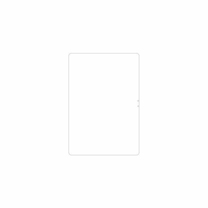 dipos Displayschutz für Lenovo Legion Y900 11, mattierte Oberfläche, geringe Dicke und perfekte Passform