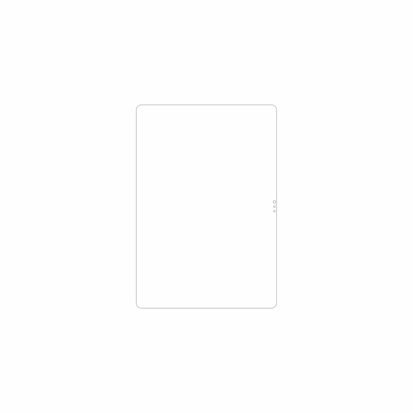 dipos Displayschutz für Lenovo Legion Y900 13, mattierte Oberfläche, geringe Dicke und perfekte Passform