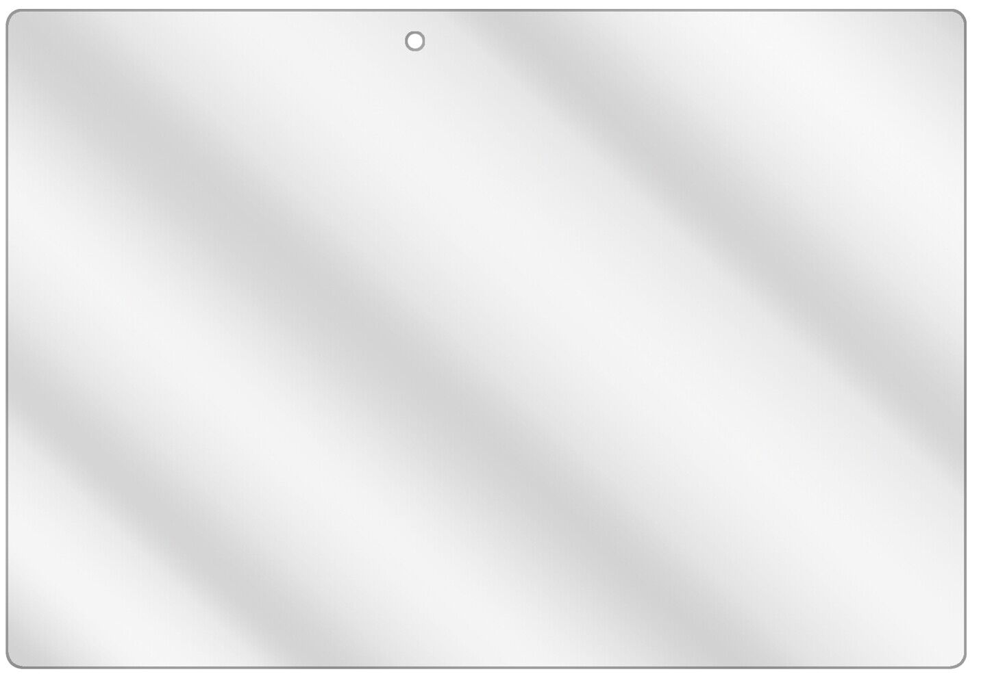 dipos Displayschutz für Lenovo Tab10 (ZA1U0072DE), transparente Oberfläche, geringe Dicke und perfekte Passform