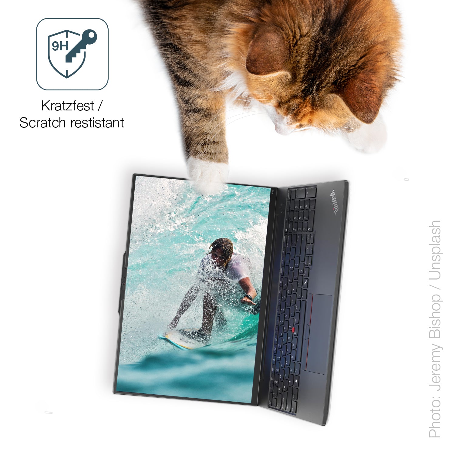 dipos Displayschutz für Lenovo Thinkpad E16 Gen 2, mattierte Oberfläche, robuste Festigkeit und perfekte Passform