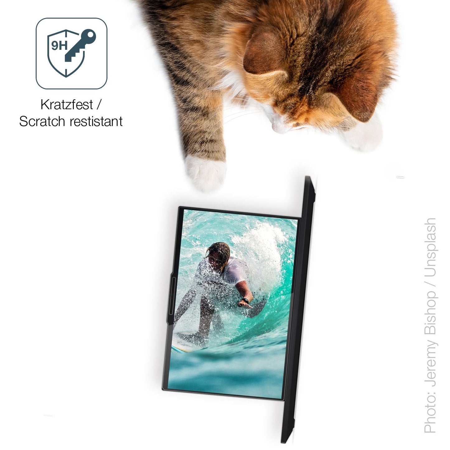 dipos Displayschutz für Lenovo ThinkPad P14s Gen6, transparente Oberfläche, perfekte Passform auch für die Rundungen