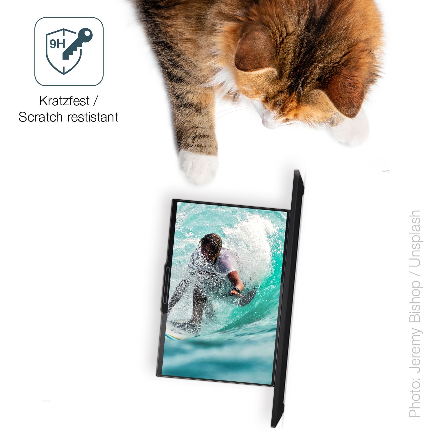 dipos Displayschutz für Lenovo ThinkPad P14s Gen6, transparente Oberfläche, perfekte Passform auch für die Rundungen
