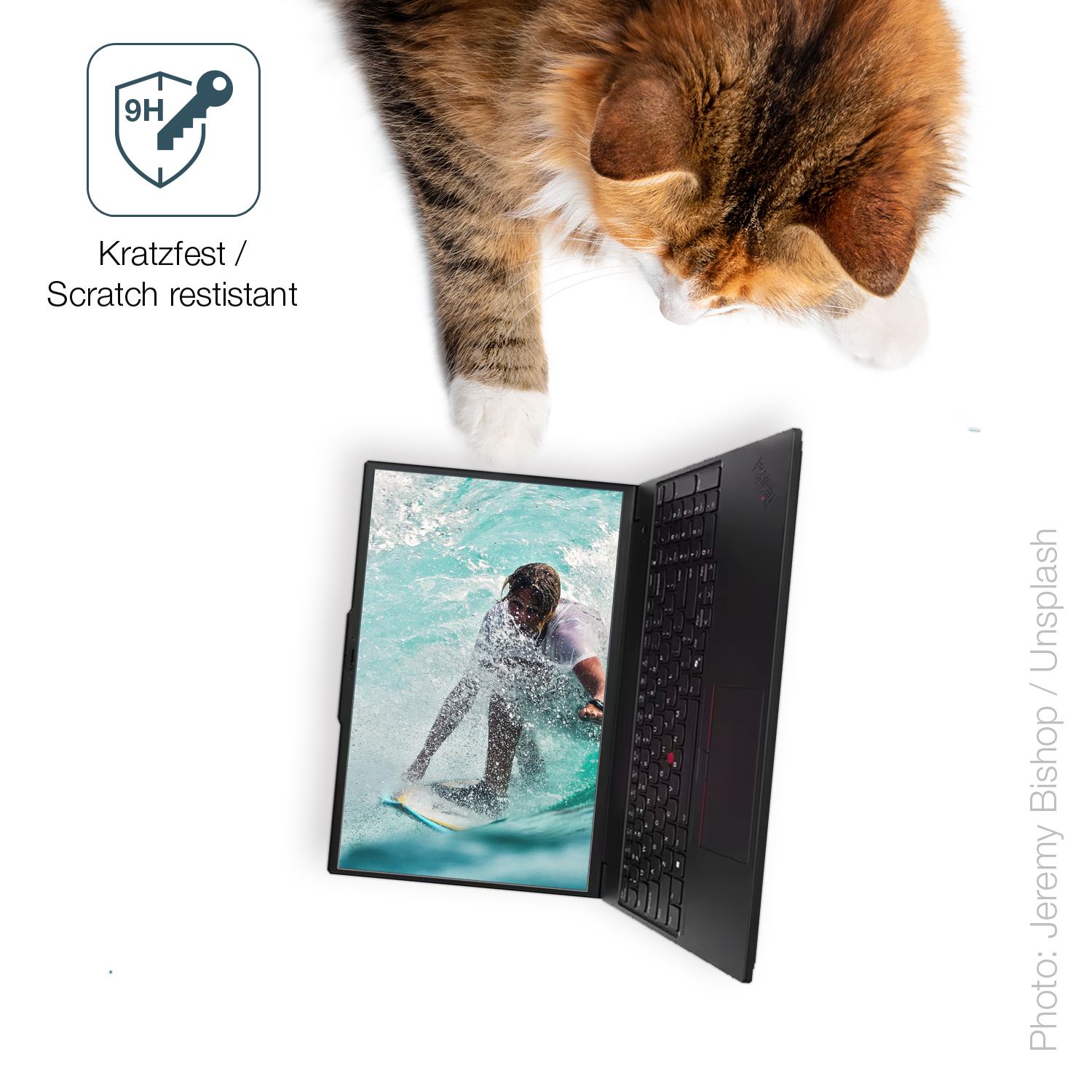 dipos Displayschutz für Lenovo ThinkPad P16 Gen 3, mattierte Oberfläche, robuste Festigkeit und perfekte Passform