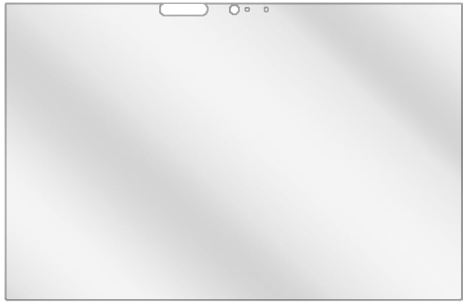 dipos Displayschutz für Lenovo ThinkPad T570, transparente Oberfläche, geringe Dicke und perfekte Passform