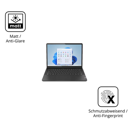 9H Hartbeschichtete, flexible Folie passend zugeschnitten für lenovo13w yoga gen 2